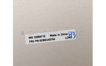 Lenovo 5CB0U43784 COVER Lower Case L 81TD MICA