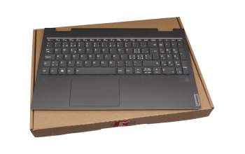 5CB0U43807 teclado incl. topcase original Lenovo CH (suiza) gris/canaso con retroiluminacion