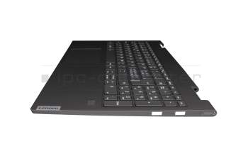 5CB0U43807 teclado incl. topcase original Lenovo CH (suiza) gris/canaso con retroiluminacion