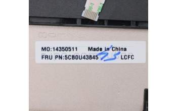 Lenovo 5CB0U43845 COVER Upper Case ASM_CZ-SK L 81TD MC