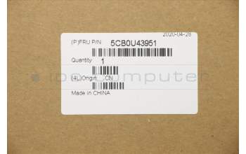 Lenovo 5CB0U43951 COVER Upper Case ASM_US INTEL81TC IG