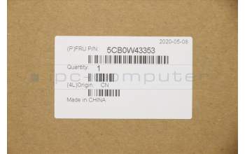 Lenovo 5CB0W43353 COVER Upper Case ASM_US L81VBBKTEXD