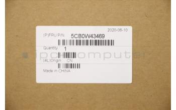 Lenovo 5CB0W43469 COVER Lower Case W 81Q8 IG w/T-PAD