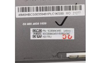 Lenovo 5CB0W43495 COVER Upper Case ASM_SP W 81Q8 IG W/KB