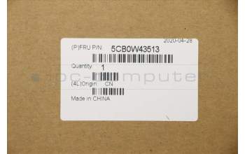 Lenovo 5CB0W43513 COVER Upper Case ASM_GR W 81Q8 MC W/KB