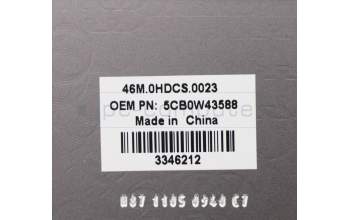 Lenovo 5CB0W43588 COVER Upper Case ASM_ND W 81TE IG BL