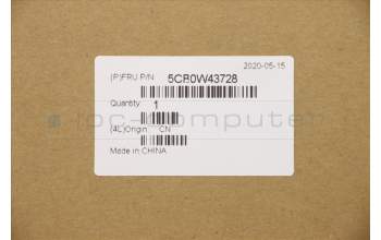 Lenovo 5CB0W43728 COVER Upper Case ASM_IT L81XA LIGSRAL