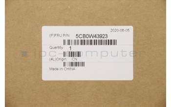 Lenovo 5CB0W43923 COVER Upper Case ASM_US INTE W 81VS PG