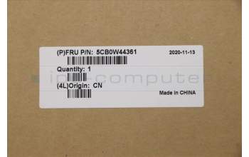 Lenovo 5CB0W44361 COVER Upper Case20RV FP_MGR_BL_LA_SPA