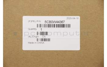 Lenovo 5CB0W44367 COVER Upper Case20RV FP_MGR_BL_ SWS