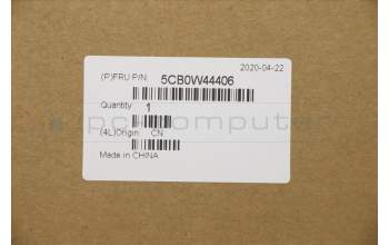 Lenovo 5CB0W44406 COVER Upper Case20RV FP_MGR_NBL_ ARA