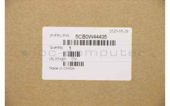Lenovo 5CB0W44435 COVER Upper Case20RV FP_MGR_NBL_ UKE