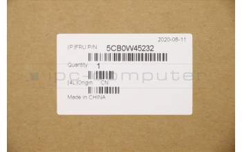 Lenovo 5CB0W45232 COVER Upper CaseQ20RWFP_MGR_BL_SWS