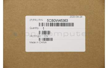 Lenovo 5CB0W45363 COVER Upper CaseQ20RWFP_MGR_NBL_ENG