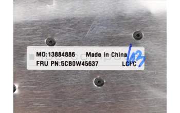 Lenovo 5CB0W45637 COVER Upper Case ASM_BE L81W8IMRBK