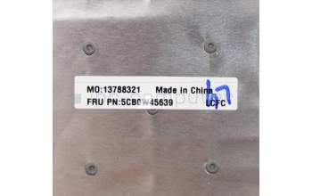 Lenovo 5CB0W45639 COVER Upper Case ASM_BE L81W8IMRGR