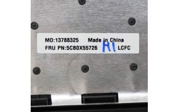 Lenovo 5CB0X55726 COVER Upper case ASM_KO L81W6 BKIMR