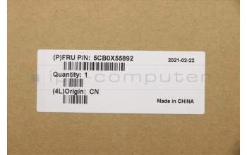Lenovo 5CB0X55892 COVER Upper Case ASM_UKR Q82A1 GY