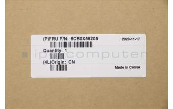 Lenovo 5CB0X56205 COVER Upper Case ASM_BE L81YK BLFPLT