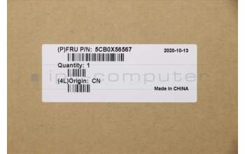 Lenovo COVER Upper Case ASM_GR L81WA NFPBKDIS para Lenovo IdeaPad 3-14ARE05 (81W3)