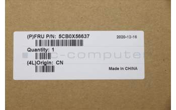 Lenovo 5CB0X56637 COVER Upper Case ASM_SW L81WA FPPGYDIS