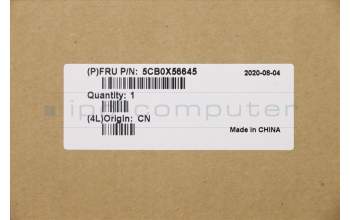 Lenovo 5CB0X56645 COVER Upper Case ASM_UK L81WA NFPABEDIS