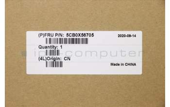 Lenovo 5CB0X56705 COVER Upper Case ASM_UK L81WA NFPCRDDIS
