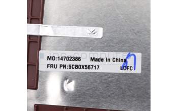 Lenovo 5CB0X56717 COVER Upper Case ASM_GR L81WA NFPCRDDIS