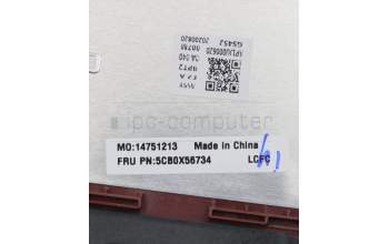Lenovo 5CB0X56734 COVER Upper Case ASM_US L81WA FPCRDDIS