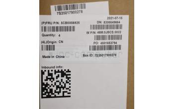 Lenovo 5CB0X56925 COVER Upper Case ASM_FR-AR W 81VT PG