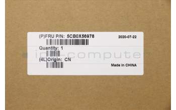 Lenovo 5CB0X56978 COVER Upper Case ASM_AR-E W 81VU PG