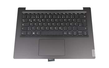 5CB0X57123 teclado incl. topcase original Lenovo DE (alemán) gris/antracita