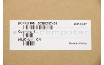 Lenovo 5CB0X57451 COVER Upper Case ASM_TI L81WB NFPBKDIS