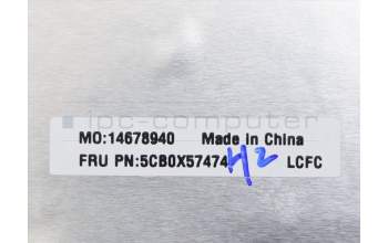Lenovo 5CB0X57474 COVER UpperCaseASM_FR-ARL81WBNFPBKDIS