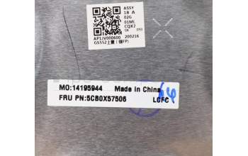 Lenovo 5CB0X57506 COVER Upper Case ASM_US L81WB FPPGYDIS