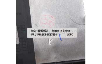 Lenovo 5CB0X57594 COVER UpperCaseASM_FR-ARL81WBFPABDIS
