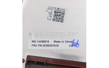 Lenovo 5CB0X57618 COVER Upper Case ASM_SA L81WB NFPCRDDIS