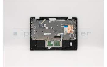 Lenovo 5CB0Y57801 C-Cover with keyboard, Belgian, Non-Backlight, UK