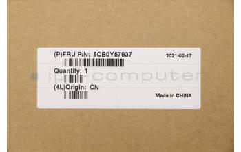Lenovo 5CB0Y57937 COVER UpperCaseASM UK B 81MB 5M GLKR