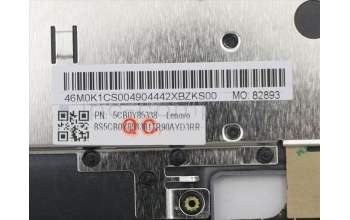 Lenovo 5CB0Y85338 COVER Upper Case ASM_PO NBL NFP W81X1PG
