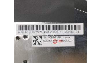 Lenovo 5CB0Y85344 COVER Upper Case ASM_FR NBL NFP W81X1PG