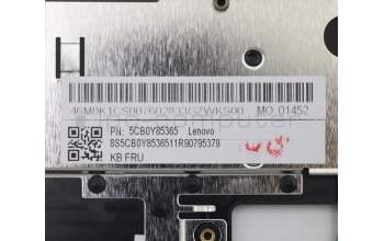 Lenovo 5CB0Y85365 COVER Upper Case ASM_UK BL FP W81X1PG