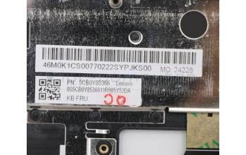 Lenovo 5CB0Y85366 COVER Upper Case ASM_IT BL FP W81X1PG