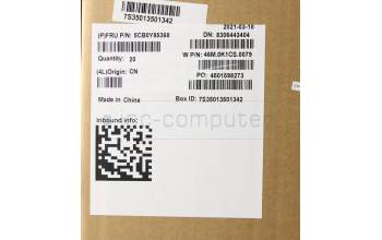 Lenovo 5CB0Y85368 COVER Upper Case ASM_TR BL FP W81X1PG