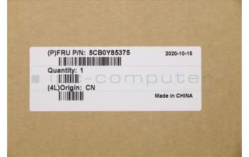 Lenovo 5CB0Y85375 COVER Upper Case ASM_RU BL FP W81X1PG