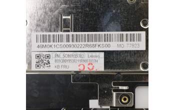 Lenovo 5CB0Y85382 COVER Upper Case ASM_HB BL FP W81X1PG