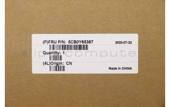 Lenovo 5CB0Y85387 COVER Upper Case ASM_SA BL FP W81X1PG
