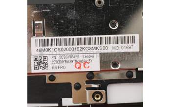 Lenovo 5CB0Y85489 COVER Upper Case ASM_US BL FP W81X1GY