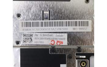 Lenovo 5CB0Y85495 COVER Upper Case ASM_TI BL FP W81X1GY