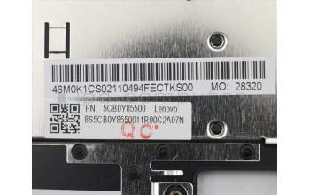 Lenovo 5CB0Y85500 COVER Upper Case ASM_CH BL FP W81X1GY